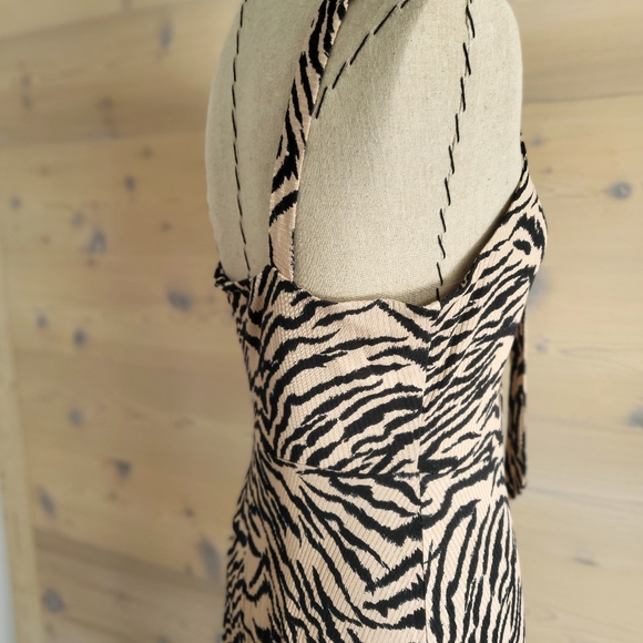 Cupshe Animal Print Swim Cover-Up Dress  size S, NWT - Picture 5 of 7